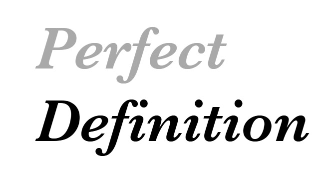 Perfect Definition