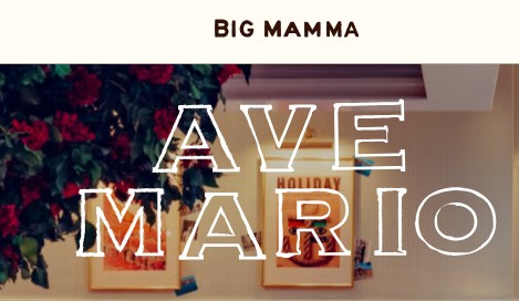 ave mario big mamma italian restaurant in london
