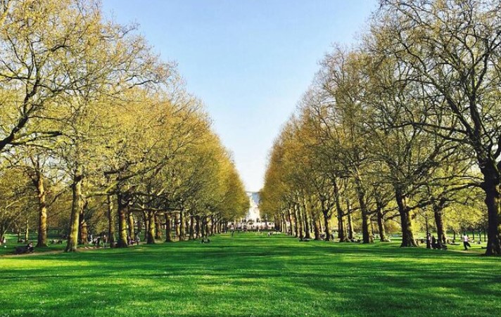 Green Park london jogging spots in London