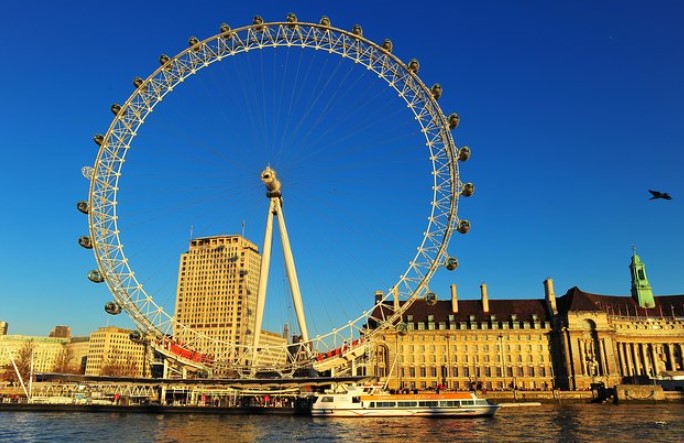 The London Eye has 32 capsules, but they are numbered from 1 to 33 because the number 13 was omitted