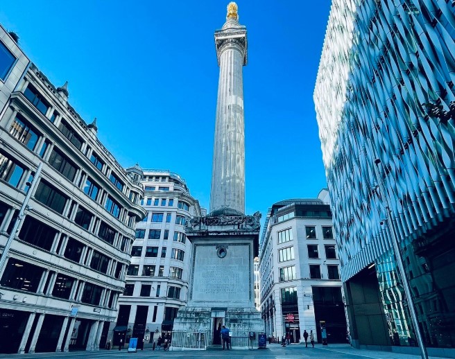 The Monument to the Great Fire of London