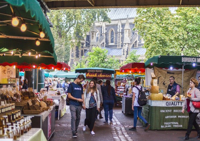 Borough Market Christmas markets in London