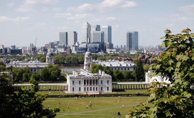 Greenwich Park beautiful villages with breathtaking views in London