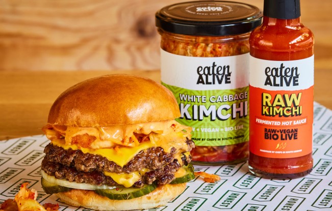 Kimchi Burgers